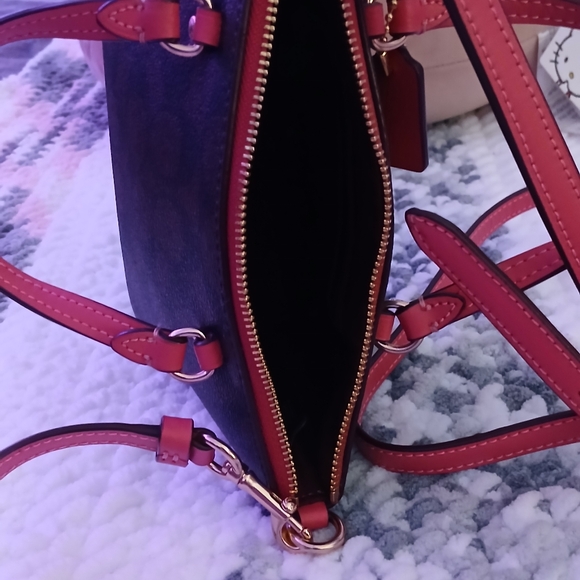 Authentic Coach Mini Gallery Signature Canvas Crossbody Bag - Picture 3 of 10